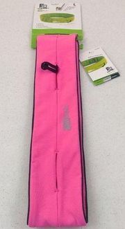 LEVEL TERRAIN FlipBelt Classic Edition Fitness Running Belt Sz Large Pink L