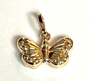 14k real gold butterfly pendant | Valuable Gift | Birthday Gift | Fine Jewelry |