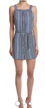 NWT 1.State Turkish delight romper tie belt