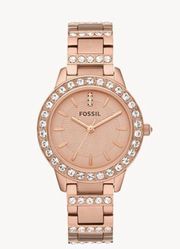 Jesse Rose Gold Watch w/ Diamonds