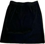 Amanda Smith, petite women’s knee length skirt size 14 P soft, back zip