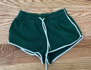 Green Sweat Shorts