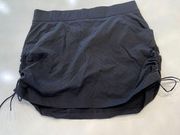 Columbia Omni-Shield Skort Advanced Repellency Size L Black Scrunch Sides