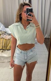 Cider  cropped top