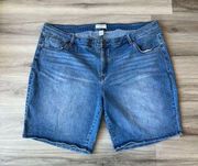 Lane Bryant Plus Size 26 Jean Shorts