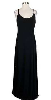 Women's Formal Dress by  Size Large Black Cutout Sleeveless Evening Gown