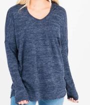 NWT Agnes & Dora Urban Hoodie Navy Textured