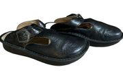 Alegria Clogs Embossed Leather Comfort Slip-On Shoe Women’s Size 10