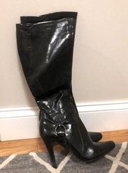 Black Long Marc Fisher Boots