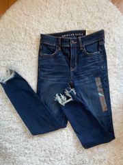 High Rise Cropped Jeans