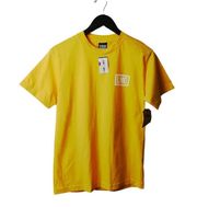 NWT Active Ride Shop T Shirt Loser Machine Company LMC Double Sided Yellow Small