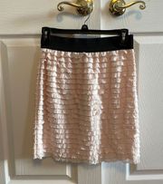 Blush Ruffle Skirt