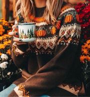 Kiel James Patrick Pumpkin Sweater