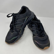 U.S. Polo Assn. Lightweight Running Black Sneaker Womens Sz 7 SNW8557 VIVID-L