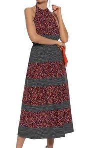 ROBERT RODRIGUEZ Floral-print crepe Dress NWT