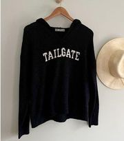 Marled Reunited | Tailgate Navy Hooded Sweater | Sz M