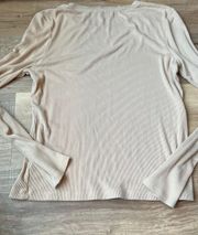 Ribbed Long Sleeve Shirt