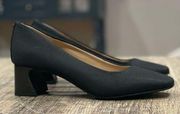 NYDJ Fay Stretch Pumps In BlackLast Denim Black