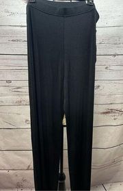 Jaclyn Smith XL black flowy stretch pants - 2765