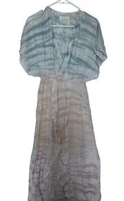 Mustard Seed Tie Dye Kimono Dress Size Small