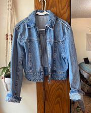 Zip Jean Jacket