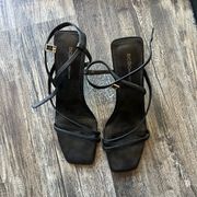 BCBGeneration Millani Black Sandal Size 11