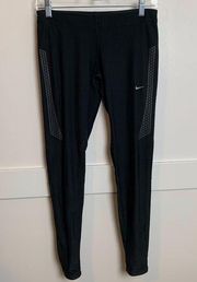 Nike  Dri-Fit Black Tech 2 Running Tights