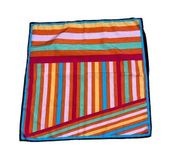 Zara colorful diagonal scarf