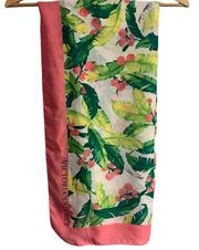 Victoria's Secret Floral Sheer Square Scarf