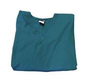 CHEROKEE SCRUBS WOMEN'S MEDICAL V-neck Top - 4700 - Size Medium. Hunter Green