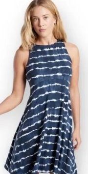 Athleta Santorini Thera Tie Dye Printed Dress