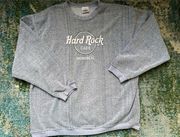 Vintage Hard Rock Cafe Montreal Canada gray logo sweatshirt, size XL