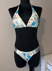 O'Neill Floral Bikini Size Large