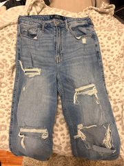 High Rise Vintage Straight Jeans