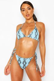 Snakeskin Bikini Set