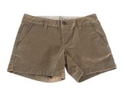 Volcom True To This Shorts Tan Size 0