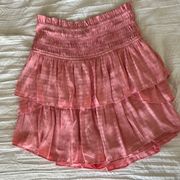 Local  Smocked High Waisted Skirt