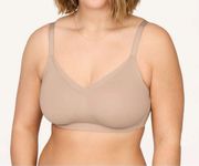 ThirdLove 24/7 Classic Unlined Wireless Minimizer Bra in Taupe