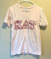 American Apparel kappa delta tau tee