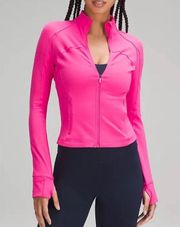 Lululemon Cropped Define Jacket Nulu Sonic Pink 0