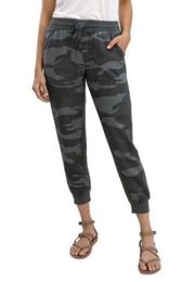 Splendid Camo Lakeside Rayon Joggers Women's size large NWOT