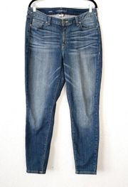 Blue Skinny Jeans Size 16R