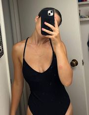 Forever 21 Black One-piece Swimsuit