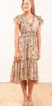 Ulla Johnson Cicely Dress Ivory Floral