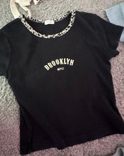 Brandy Melville Baby Tee