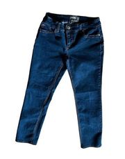 Chicos Womens So Lifting So Slimmy Collection Straight Leg Mid Rise Jeans 0