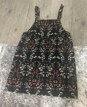 Floral Overall Dress 