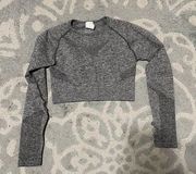 Long sleeve gym top