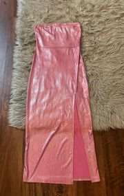 Pink Midi Dress