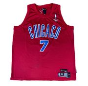 Chicago Bulls Ben Gordon #7 Stags Reebok Swingman Red Jersey